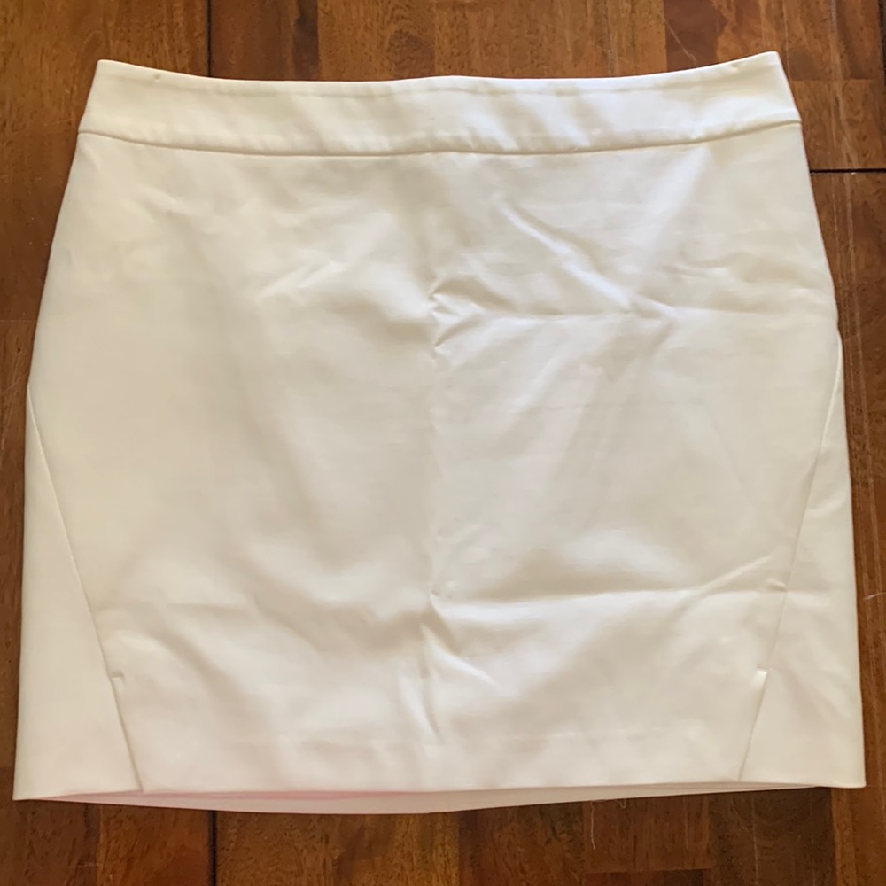 Winter white skirt